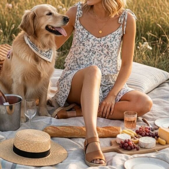 Sezane white Berry Mini Summer Dress Size 34 - Picture 1 of 14